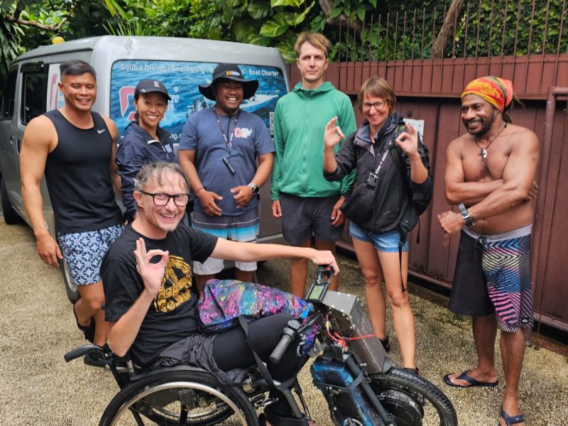 Divers with Disabilities, Disabled Divers in Bali – Dive Without Limits with Zero Gravity Diving.